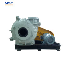 380V 3phase electric high chrome rubber liner surface slurry pump